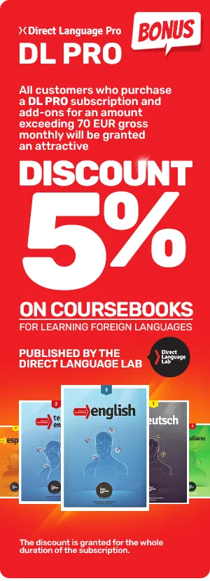 Discount 5% on coursebooks